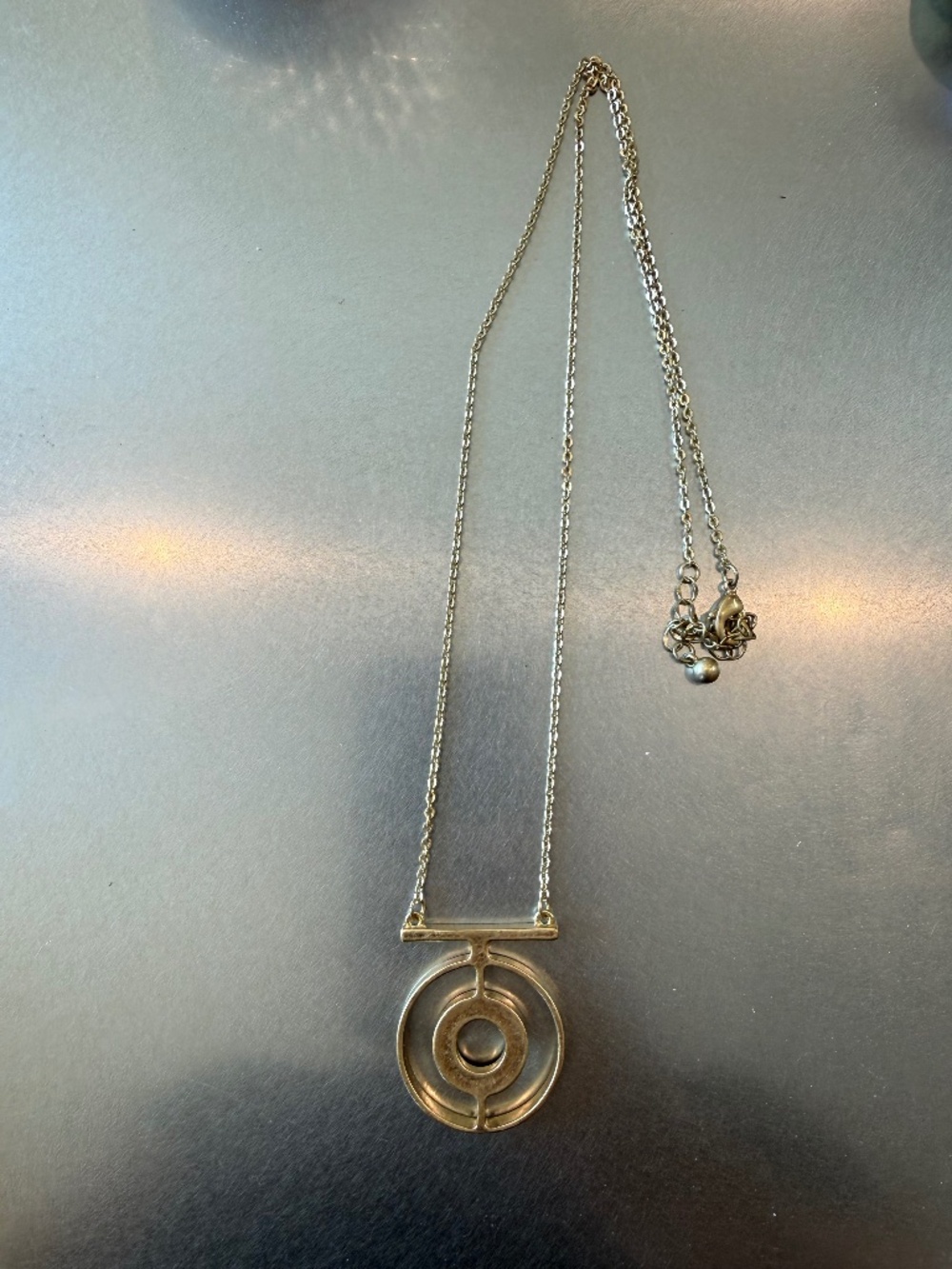Circle necklace